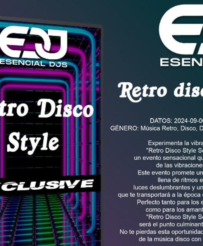 Retro Disco Style Parte 4